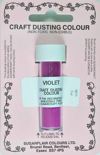 Sugarflair Craft Dusting Colour Violet